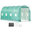 Kasvuhoone Vevor, 4.5x2.1x2.1 m, roheline