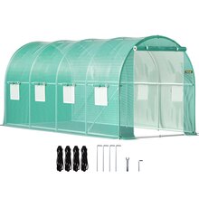 Kasvuhoone Vevor, 4.5x2.1x2.1 m, roheline