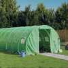 Kasvuhoone terasraamiga, 8x3x2m, 24m2, roheline