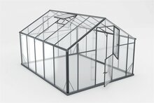 Kasvuhoone Gampre Sanus Glass XL-10, karastatud klaas, 3.60 x 2.90m