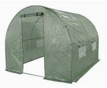 Kasvuhoone, 2x2 m, 4 m2, roheline, armeeritud kile