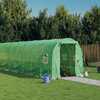 Kasvuhoone vidaXL terasraamiga, 14x2x2m, 28m2, roheline