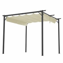 Paviljon Patio Vigo, 400x300 cm, kreem/must