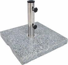 Päikesevarju alus Home4you, 45 x 45 cm, 30 kg, graniit