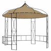 Paviljon vidaXL, 300x290 cm, pruun