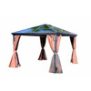 Paviljon Masterjero Grande 3x3m, pruun