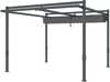 Paviljon Outsunny Pergola, 3,5 x 3 m, alumiinium, hall