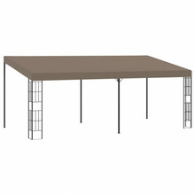Seinale kinnitatav varjualune Soduinamams, 6 x 3 m, taupe