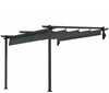 Paviljon Outsunny, 3 x 3 m, tumehall
