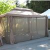 Sääsevõrk paviljonile Legend Garden4You, 3 x 3 m, kreem