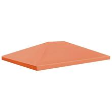 vidaXL varjualuse katus, 4x3 m, oranž, 310 g/m2
