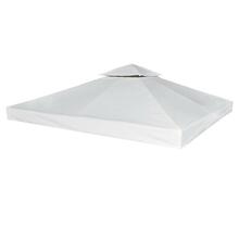 vidaXL varikatuse asenduskate, 3x3m, kreemjasvalge, 310g/m2