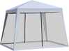 Aiapaviljon Outsunny, 3x3 m, hall, sääsevõrguga