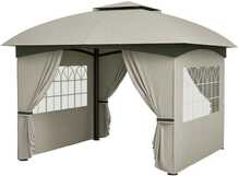 Paviljon Outsunny, 3,4 x 3,4 m, helehall