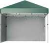 Paviljon Outsunny, 3 x 3 m, veekindel, stabiilne, talvekindel, 2 külgseina, roheline