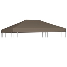 vidaXL varikatuse kate, 3x4 m, pruun