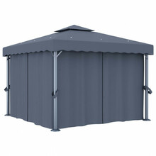 Paviljon aiatelk, kardinatega, 3 x 3 m, antratsiit