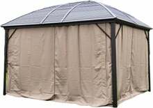 Varikatus Home4you Zurich, 3 x 3,6 x 2,63 m, pruun