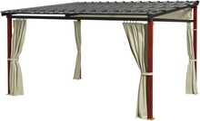 Paviljon Outsunny, 3,5 x 3 m, beež