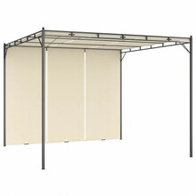 Paviljon külgkardinaga, 3 x 3 x 2,25 m, beež