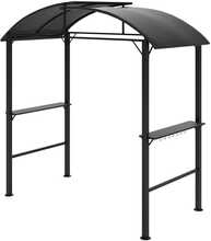 Grillpaviljon Outsunny, 233 x 110 x 235 cm, tumehall