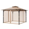 Paviljoni võrk Vevor, 275 x 275 x 211 cm, 4 sektsiooni lukuga