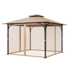 Paviljoni võrk Vevor, 275 x 275 x 211 cm, 4 sektsiooni lukuga