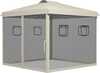 Paviljon Outsunny, kokkupandav, 3 x 3 m, beež