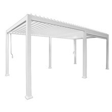 Varikatus Mirador-111 Home4you, 3 x 6 m, valge
