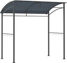 Varikatus Outsunny, 215 x 150 x 174/220 cm, must