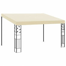 Seinale kinnitatav varjualune, 4 x 3 x 2,5 m, liivakarva