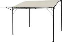 Paviljon Outsunny, 3 x 2,5 m, teras, veekindel, kreemjas valge