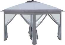 Kokkupandav varikatus Outsunny 3,3x3,3 m, hall