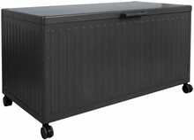 Säilituskast Home4you Mirador, 142 x 72 x 80 cm, tumehall
