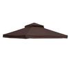 Katus varikatusele Legend Home4you 3x3m, tumepruun