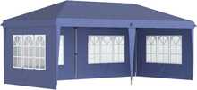 Paviljon Outsunny, 2,95 x 5,85 m, sinine