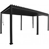 Varikatus Home4you Mirador 3x6x2,5m, tumehall