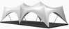 Paviljon Zeltpro Crown, 100 m2, valge