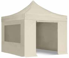 Paviljon X Series, 3 x 3 m, liivakarva, seintega