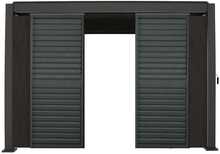 Paviljoni Mirador Home4you lamellseina vahepaneel, 60 x 309 x 2324,5 mm, mustjaspruun puiduimitatsioon