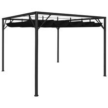 Paviljon eemaldatava katusega, 3 x 3 m, antratsiit
