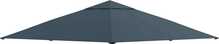 Paviljoni katus Outsunny, 3x3 m, tumehall