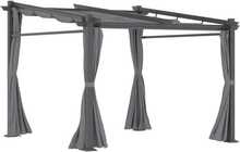 Varikatus Outsunny, 2,97 x 2,95 m, tumehall