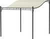 Paviljon Outsunny, 2,5 x 3 x 2,5 m, kreemjas/valge
