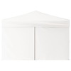 Peotelk vidaXL külgseintega, 3x3 m, valge