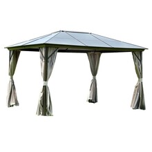 Paviljon Sunset Home4you 3x4 m, pruun