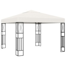 Paviljon vidaXL, 300 x 300 cm, valge