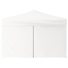 Peotelk vidaXL külgseintega, 3x3 m, valge