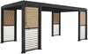 Paviljon Mirador-111, 3 x 6 m, ribiseintega, tumehall