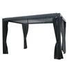 Paviljon Home4you Mirador 3x3x2,5m kardinatega, tumehall